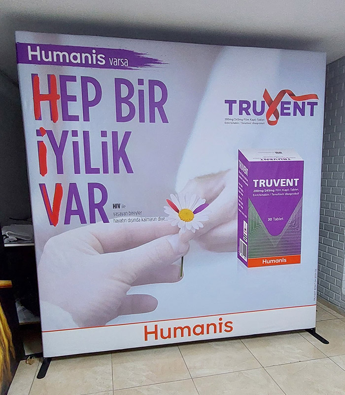 Humanis Yengeç Stand Örneği